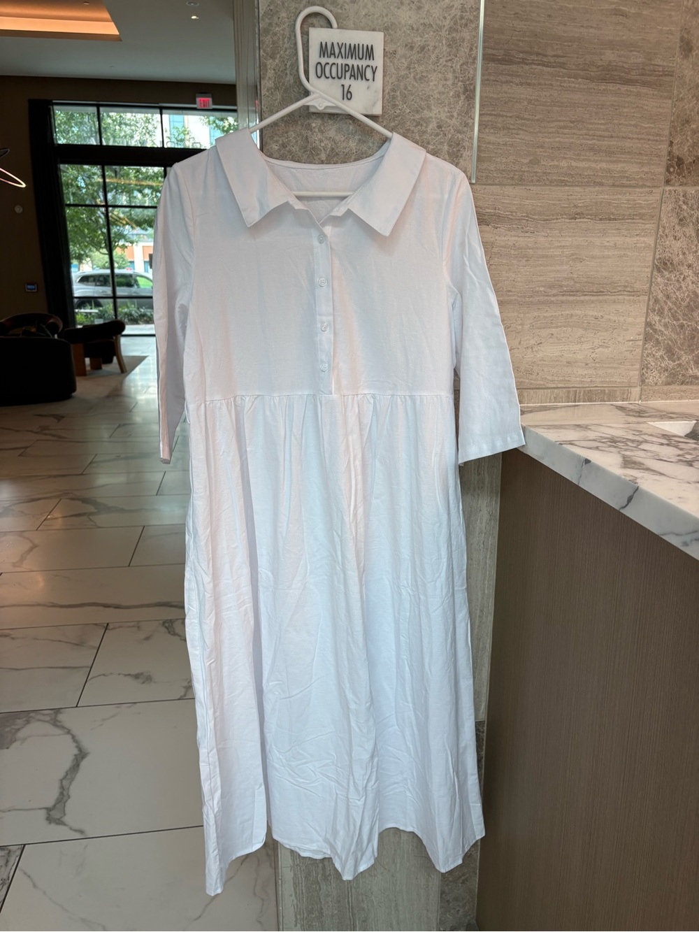 NWOT white summer dress